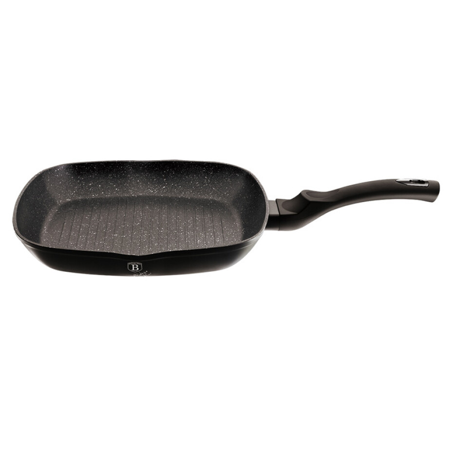 BERLINGERHAUS Pánev grilovací s mramorovým povrchem 28 cm Black Silver Collection BH-1846 - main (0)