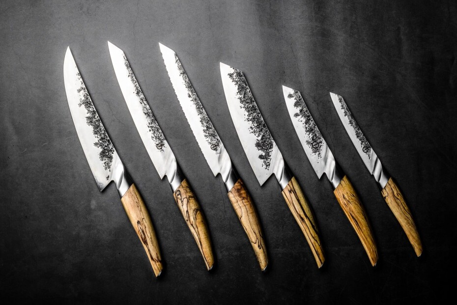Santoku nůž KATAI 14 cm, Forged - main (6)