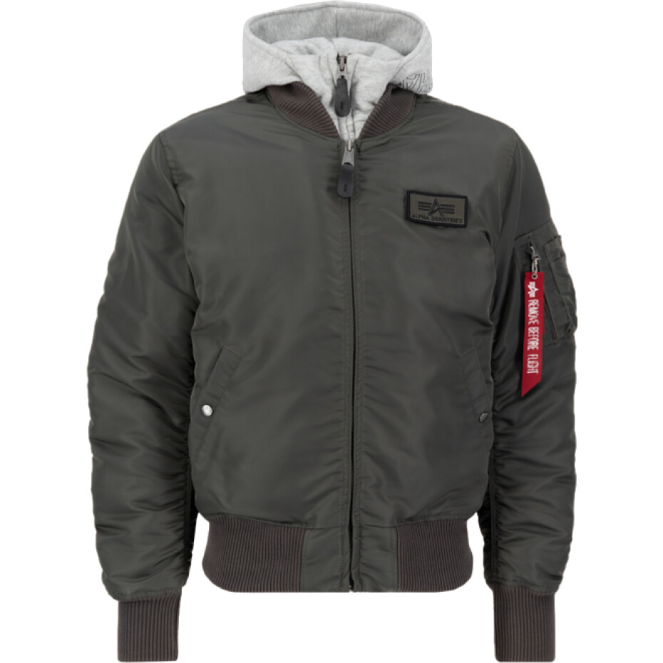 Alpha Industries Bunda  MA-1 D-Tec rep. grey L - main (0)