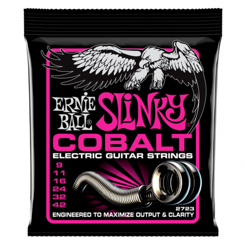 Ernie Ball P02723 Cobalt Super Slinky - .009 - .042 - main (0)