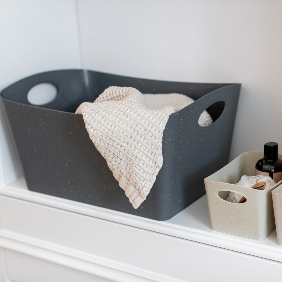 Úložný box BOXXX S 1 l, přírodní šedá, Koziol - main (1)