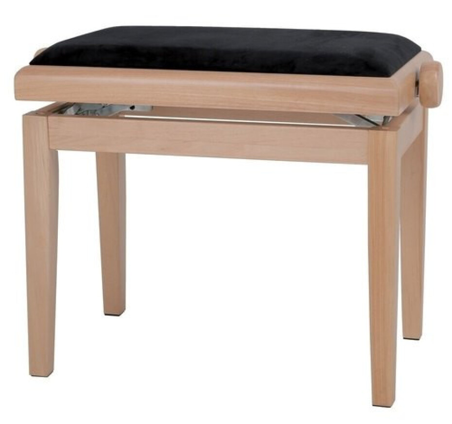 Gewa Piano Bench Deluxe 130.120 Natur Matt - main (0)