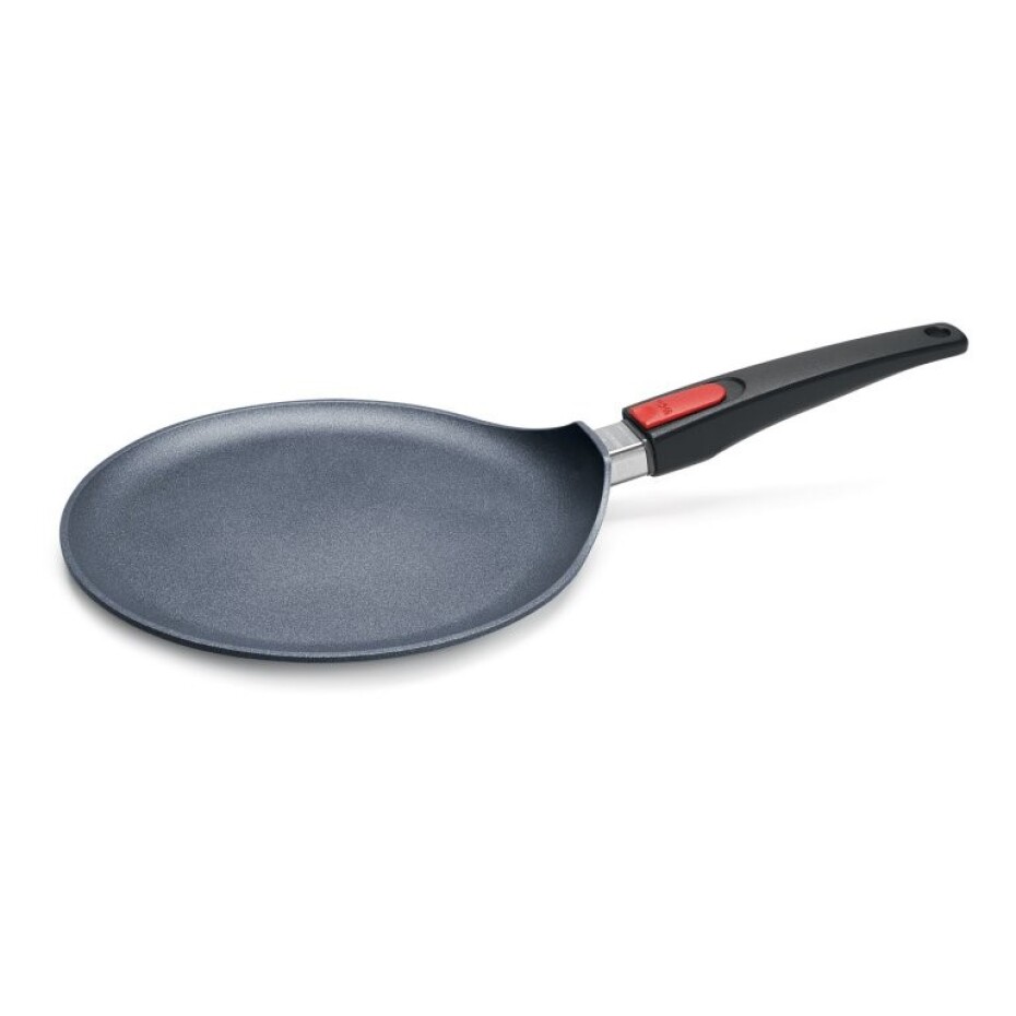Pánev na palačinky DIAMOND LITE 26 cm, indukční, s odnímatelnou rukojetí, titan, WOLL - main (0)