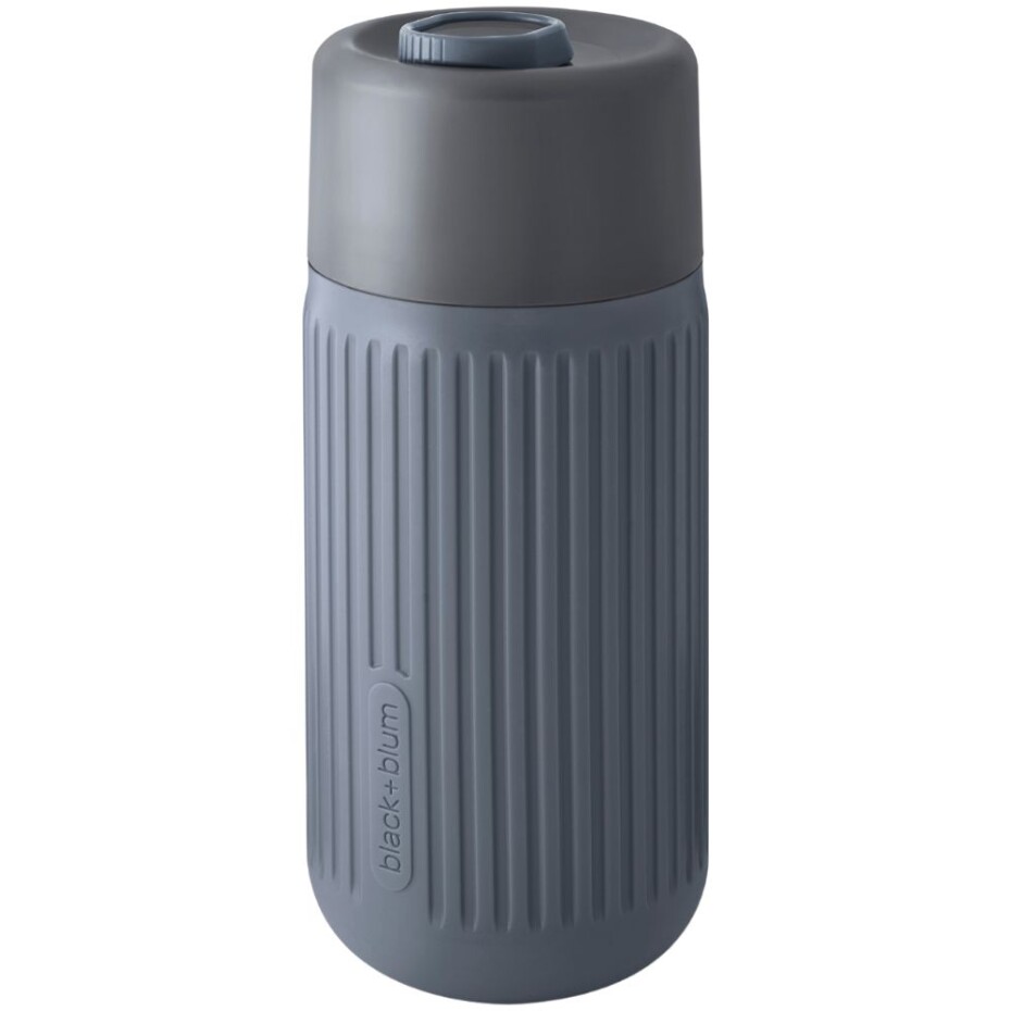 Cestovní hrnek 340 ml, šedá, sklo, Black+Blum - main (0)