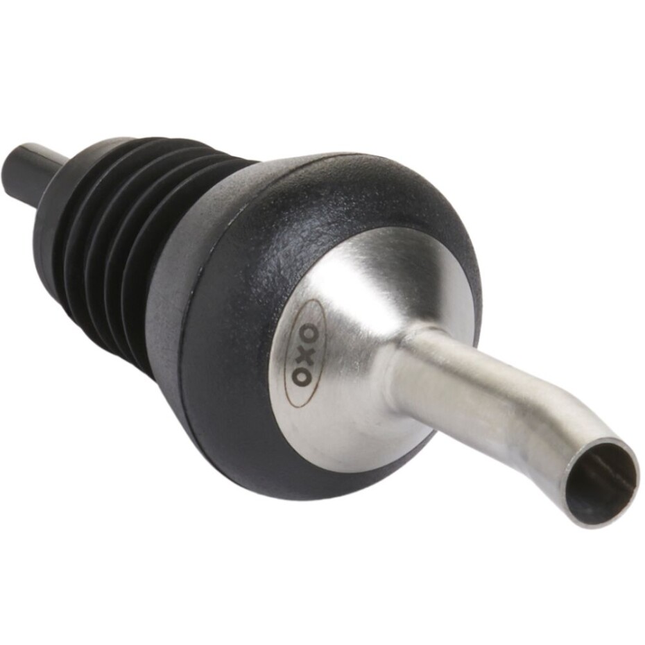 Barmanská nálevka STEEL 10 cm, stříbrná, nerezová ocel, OXO - main (4)
