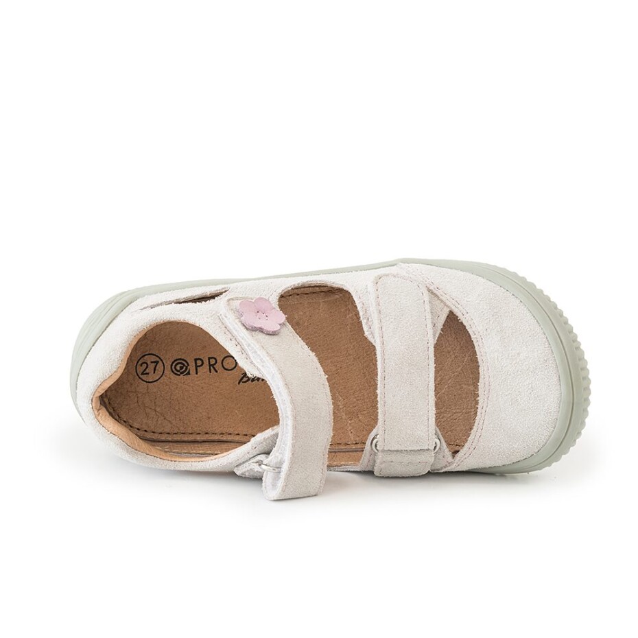 dívčí sandály Barefoot MERYL GRIS, Protetika, béžová - 35 - main (2)