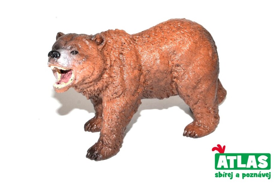 C - Figurka Medvěd Grizly 11cm, Atlas, W101845 - main (0)