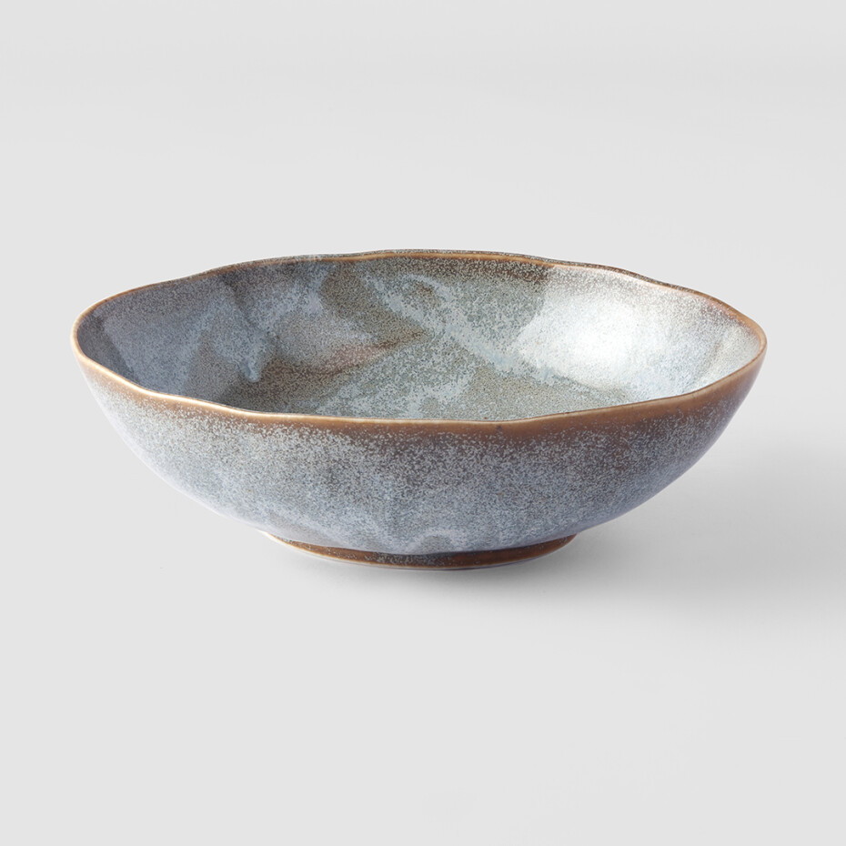Jídelní miska STEEL GREY 20 x 18 cm, ovál, MIJ - main (2)