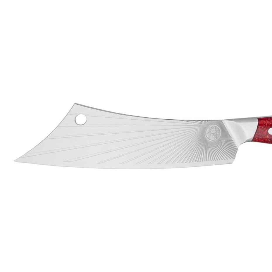 Kuchařský nůž BBQ MAX SANDVIK RED NORTHERN SUN 21 cm, červená, Dellinger - main (3)