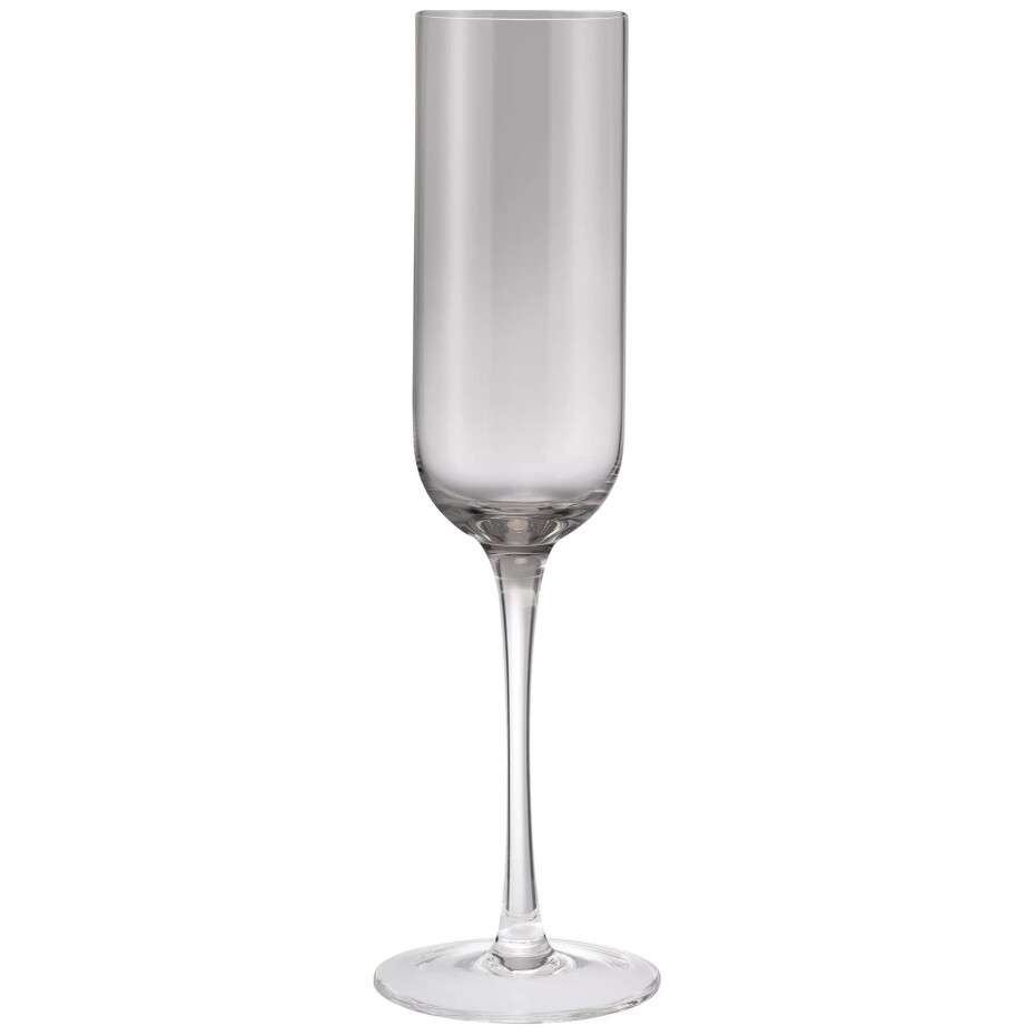 Sklenice na šampaňské FUUMI 220 ml, sada 4 ks, kouřová, sklo, Blomus - main (0)
