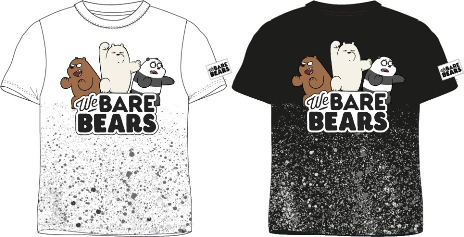 WE BARE BEARS Chlapecké tričko - Mezi námi medvědy 5202752, bílá Barva: Bílá, Velikost: 146 - main (0)