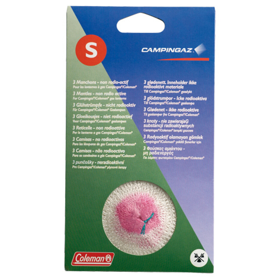 CAMPINGAZ Punčoška velikost S - 3 ks (Lumogaz, Lumostar,Bivouac, Frontier, F1 Lite) 68221 - main (0)