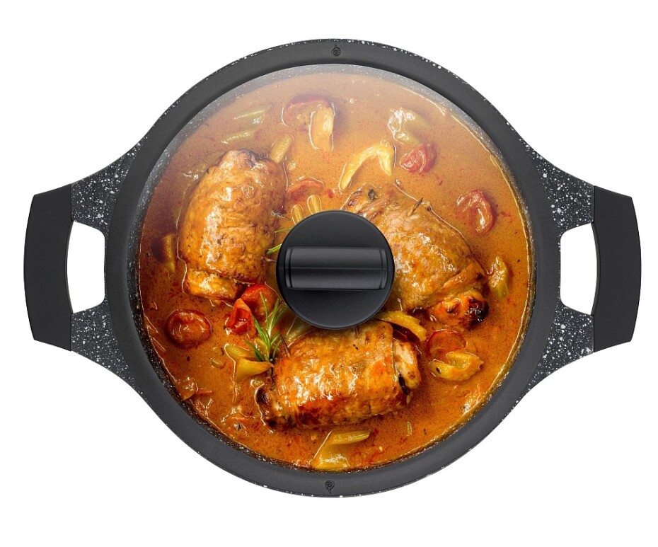 KELA Kastrol s nepřilnavým povrchem a poklicí STELLA NOVA 24 cm KL-12219 - main (9)