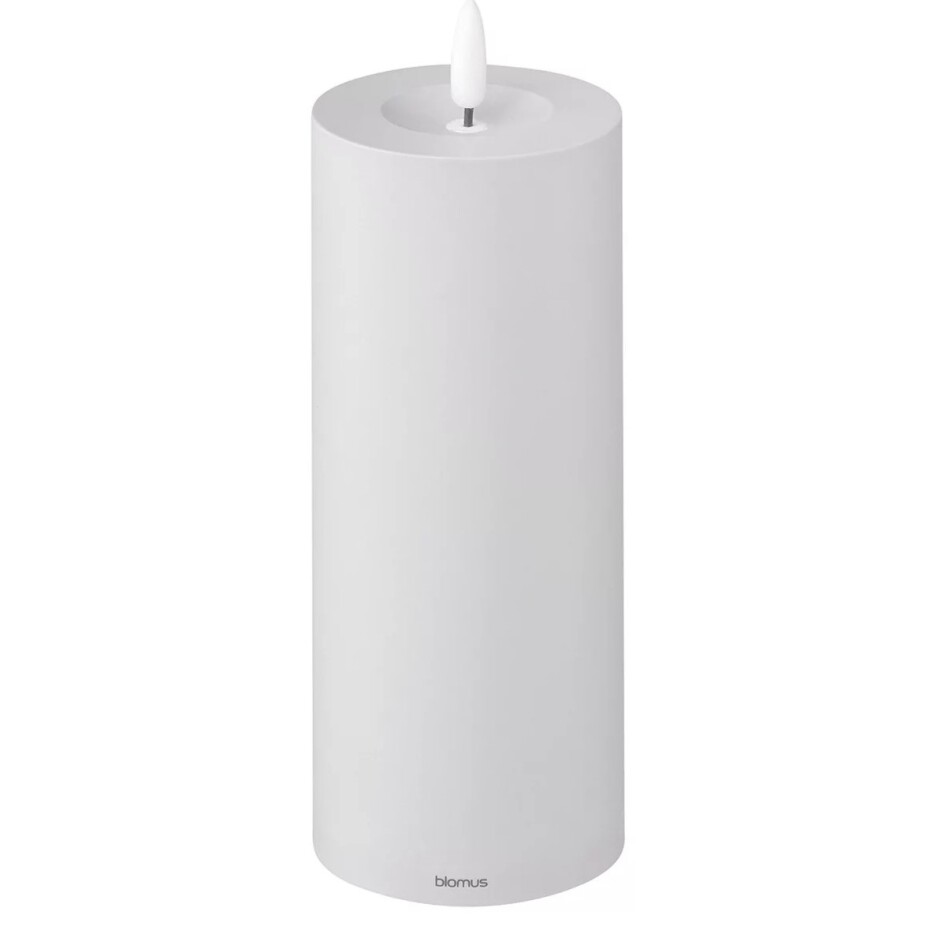Stolní lampa NOCA 25 cm, LED, světle šedá, plast, Blomus - main (2)