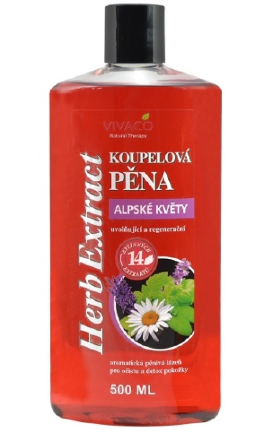 VIVACO Pěna do koupele Alpské květy HERB EXTRACT - main (0)