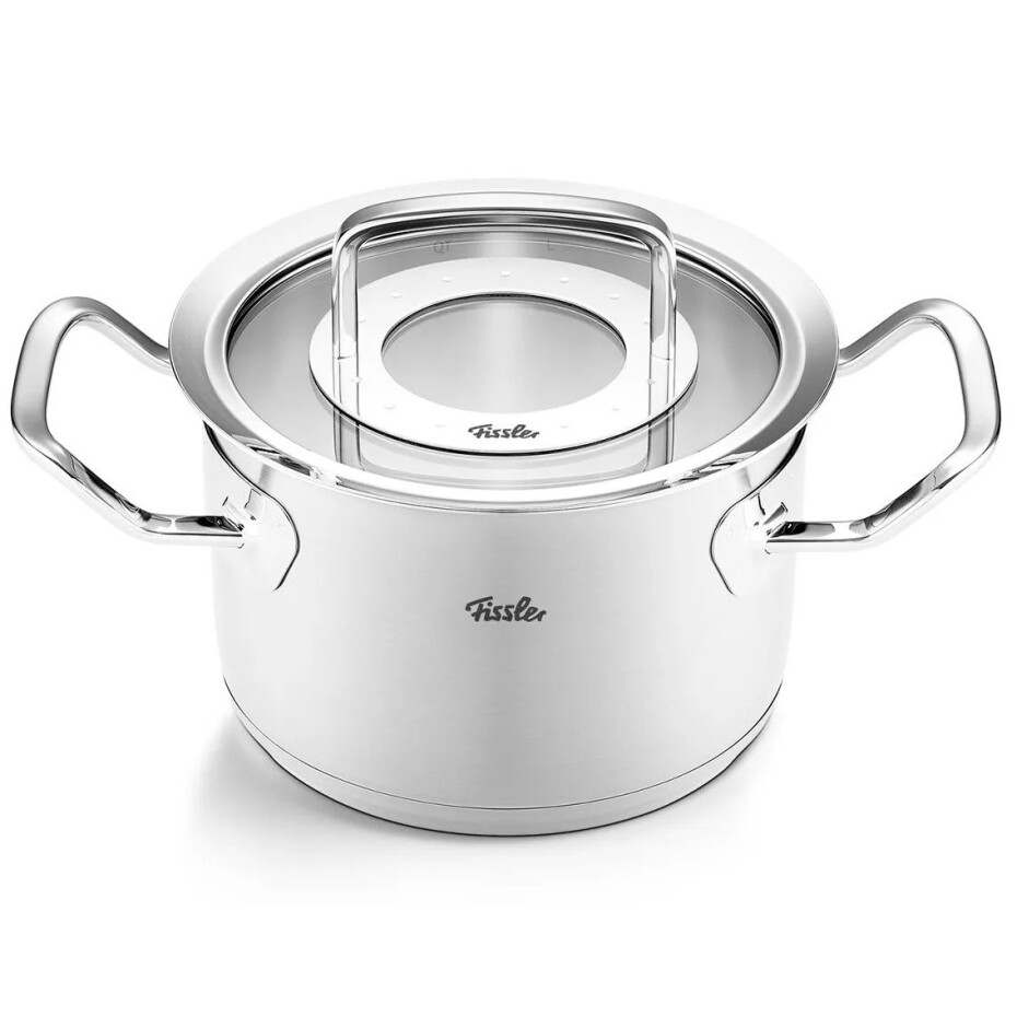 Hrnec ORIGINAL PROFI 16 cm, stříbrná, nerezová ocel, Fissler - main (0)