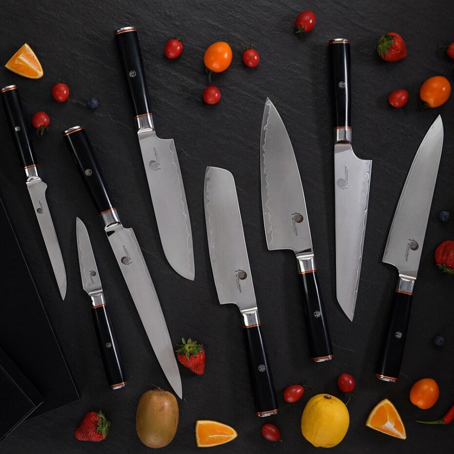 Japonský nůž GYUTO OKAMI 19 cm, Dellinger - main (3)