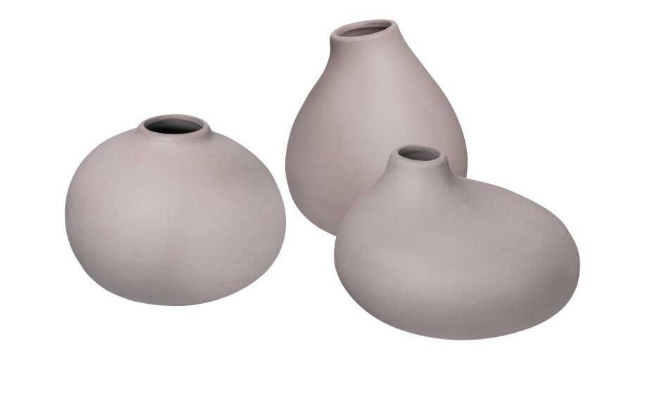 BLOMUS Set 3 váz nona růžové - main (0)