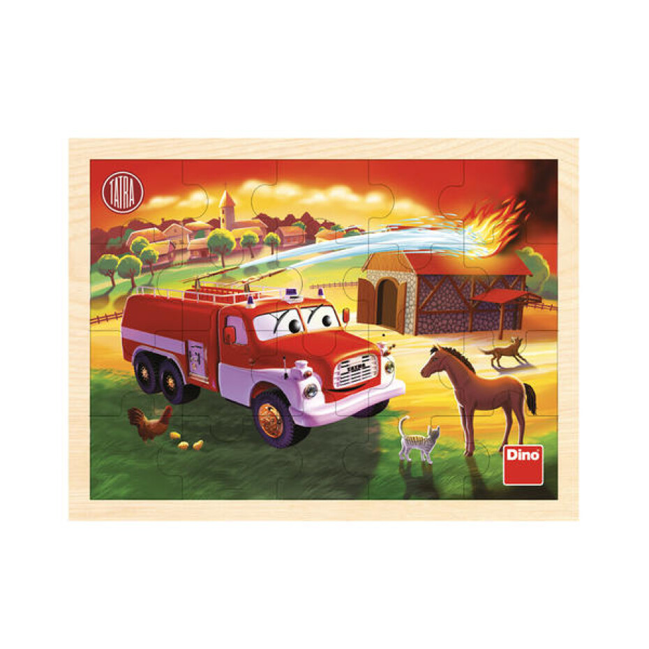 TATRA - DŘEV. PUZZLE HASIČI 20d. - main (0)