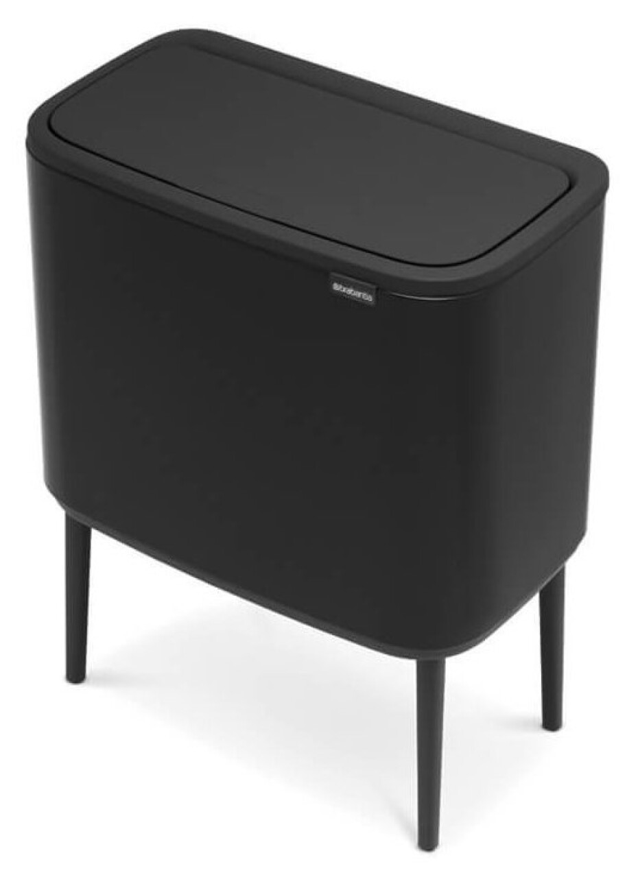 Dotykový odpadkový koš BO TOUCH BIN 11 + 23 l, matná černá, Brabantia - main (2)