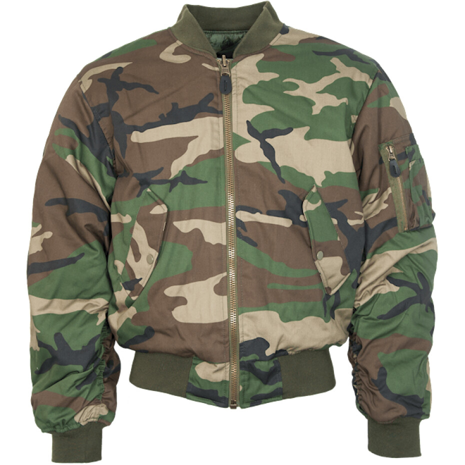 Bunda MA1 Bomber BA/PES woodland XXL - main (0)