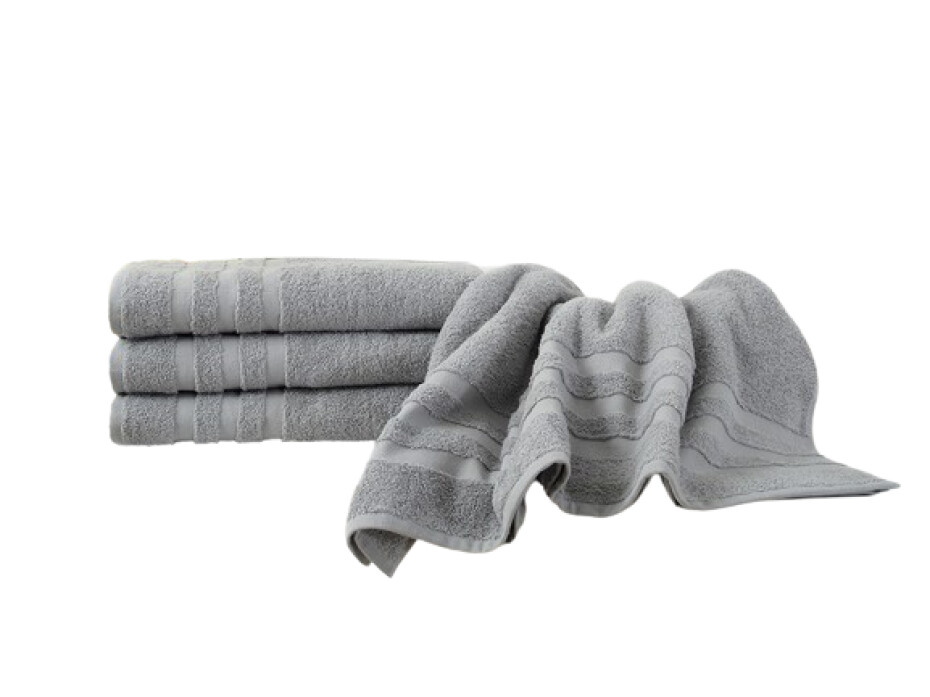B.E.S. - Petrovice, s.r.o. Bavlněný froté ručník Standard - Dark grey Rozměr: 50 x 100 - main (1)
