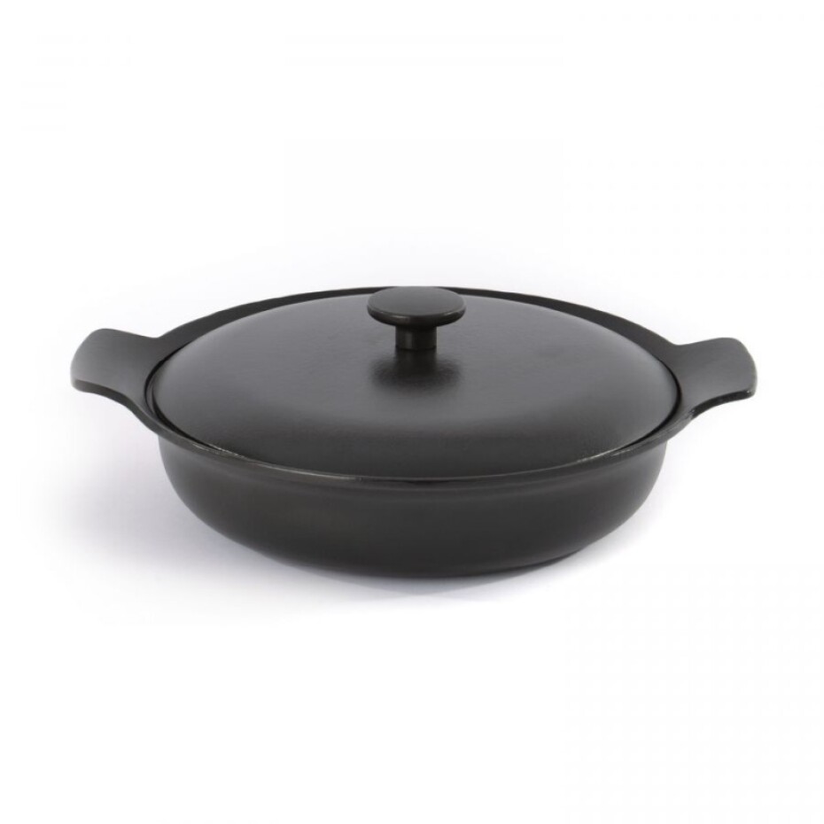BERGHOFF Pekáč s poklicí litinový RON 28 cm černá BF-3900038 - main (0)