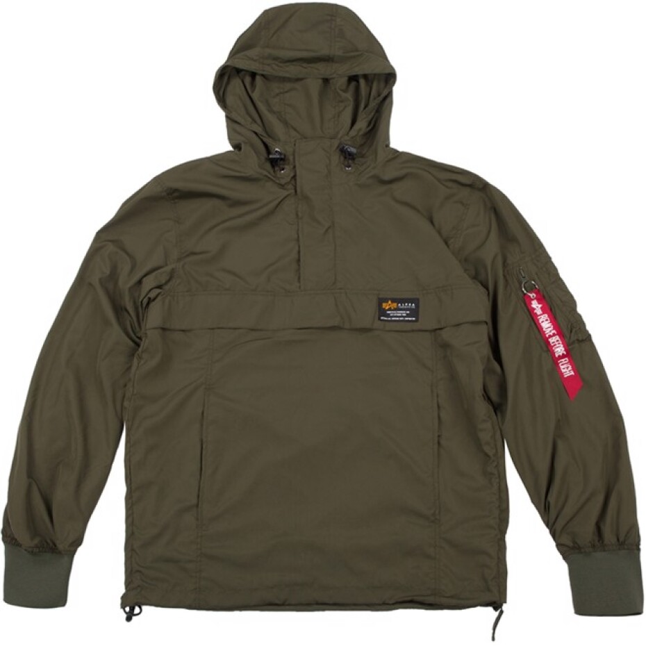 Alpha Industries Bunda  Glider Anorak olivová tmavá M - main (0)