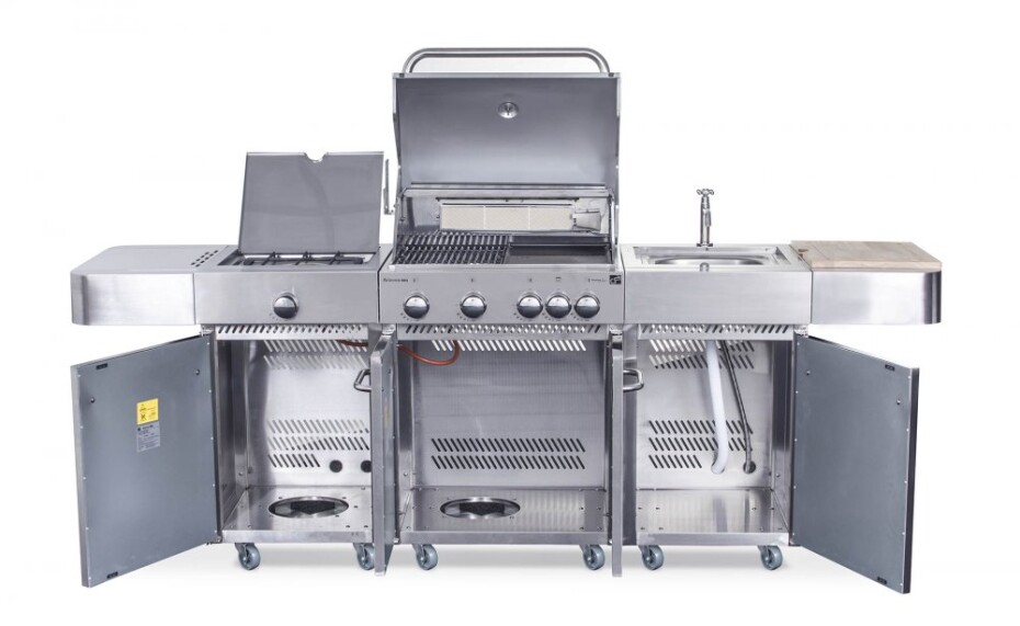 G21 Plynový gril G21 Arizona, BBQ kuchyně Premium Line 6 hořáků + zdarma redukční ventil G21-6390330 - main (3)