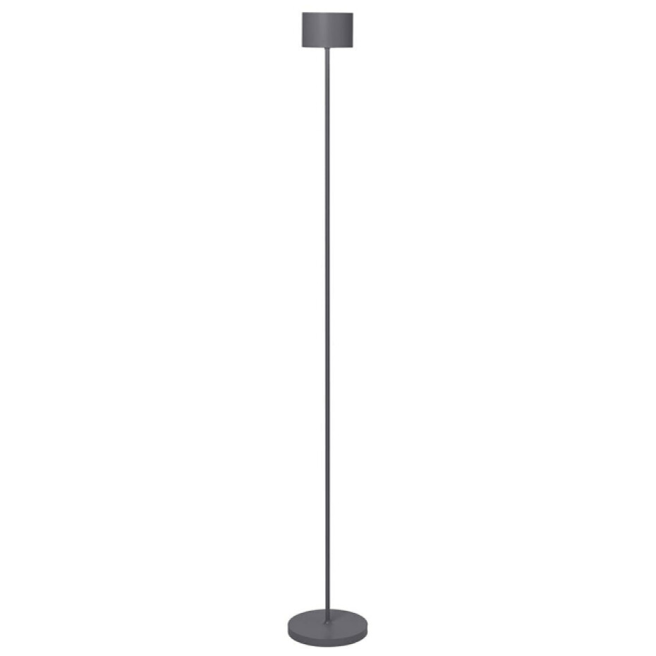 Stojací lampa FAROL, LED, přenosná, tmavě šedá, Blomus - main (0)