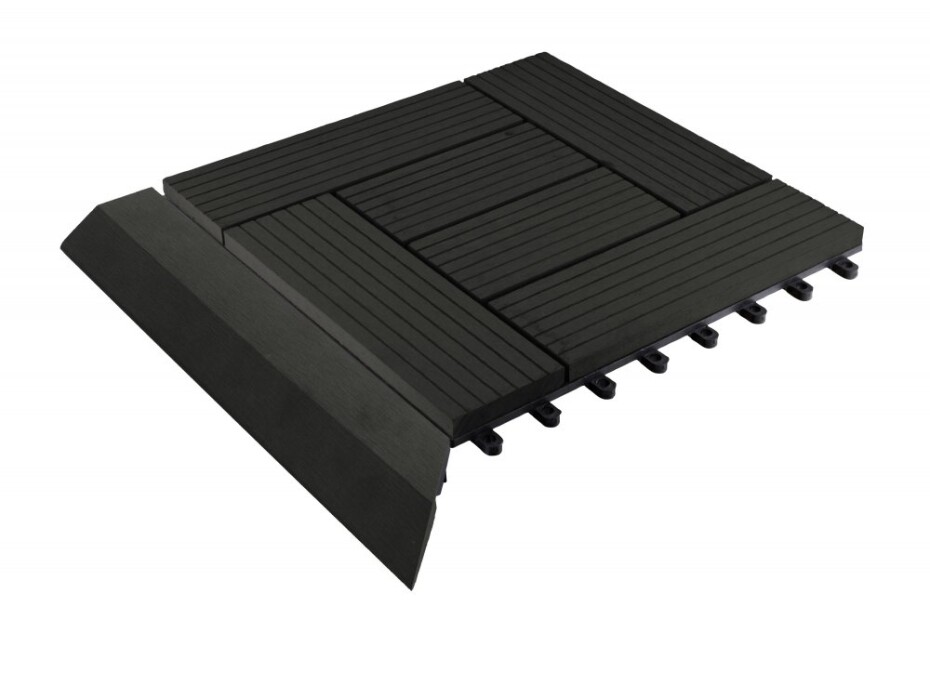 G21 Přechodová lišta G21 Eben pro WPC dlaždice, 38,5 x 7,5 cm rohová (pravá) G21-63910033 - main (6)