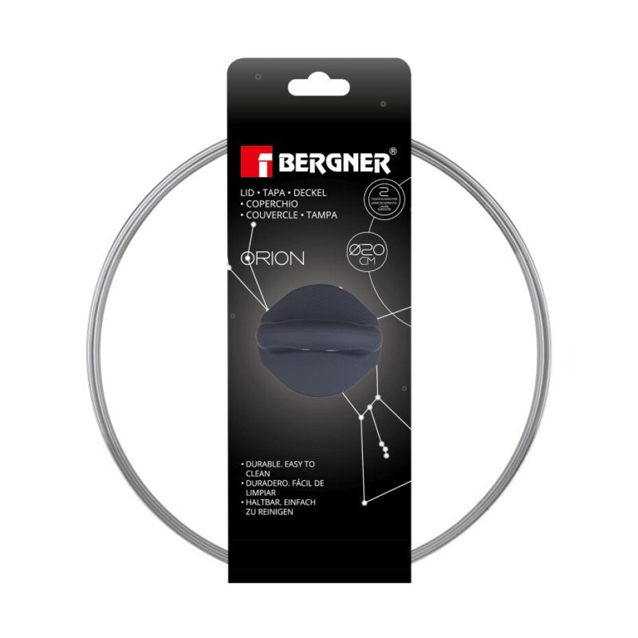 BERGNER Poklice skleněná 20 cm Orion BG-2731 - main (4)