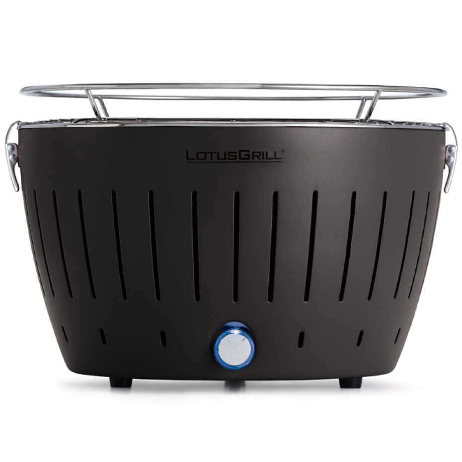 Stolní gril na uhlí, bezkouřový, šedá, LotusGrill - main (0)