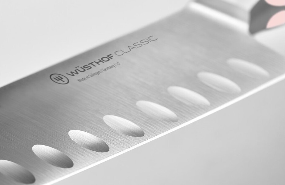Santoku nůž CLASSIC COLOUR 17 cm, růžová himalájská sůl, Wüsthof - main (2)
