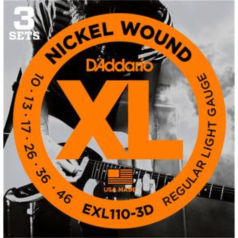 D'Addario EXL110-3D Regular Light - .010 - .046 - main (0)