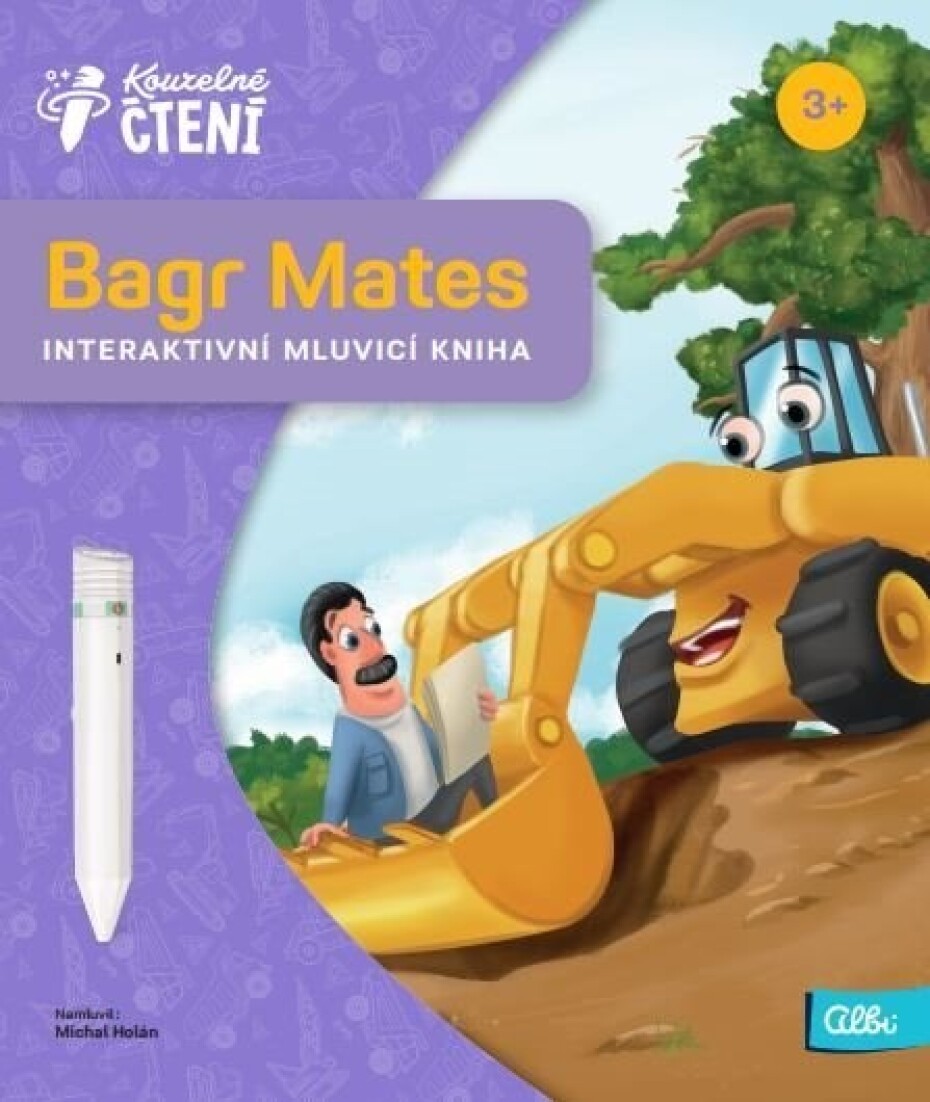 Kouzelné čtení kniha Bagr Mates Albi - main (0)