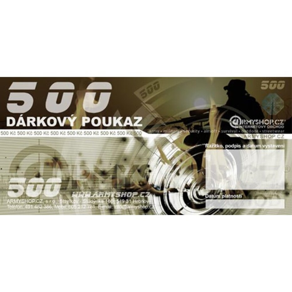Poukaz dárkový 500 Kč - main (0)
