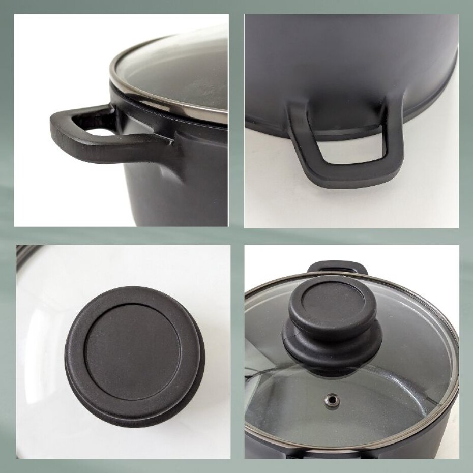 KELA Kastrol s keramickým povrchem a poklicí ATURA 16 cm 1 l KL-15169 - main (5)