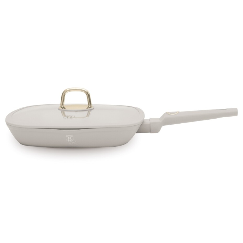 BERLINGERHAUS Pánev grilovací s titanovým povrchem a poklicí 28 cm Sahara Collection BH-8067 - main (1)