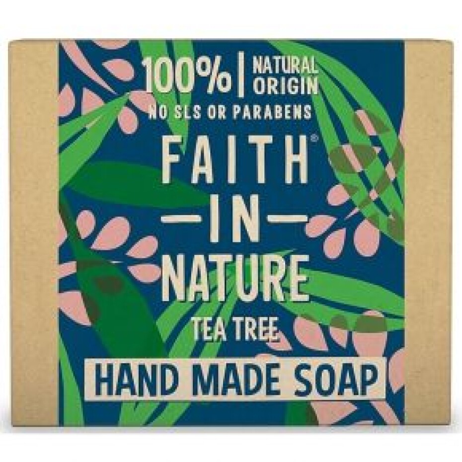Faith in Nature Tuhé mýdlo TeaTree 100g - main (0)