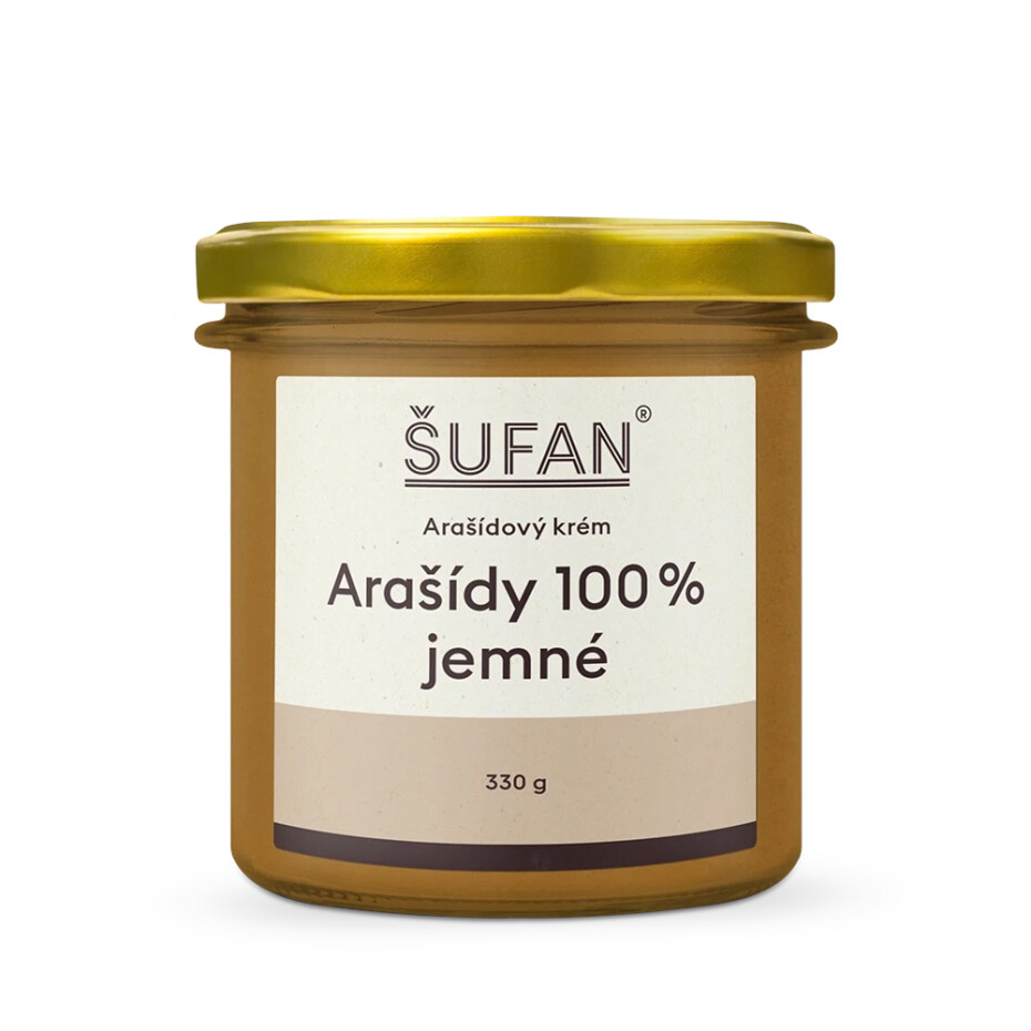 Šufan Arašídové máslo jemné 330 g - main (0)