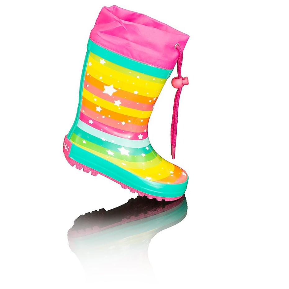 dívčí holínky gumové - potisk rainbow, Pidilidi, PL0051-01, holka - 32 - main (8)