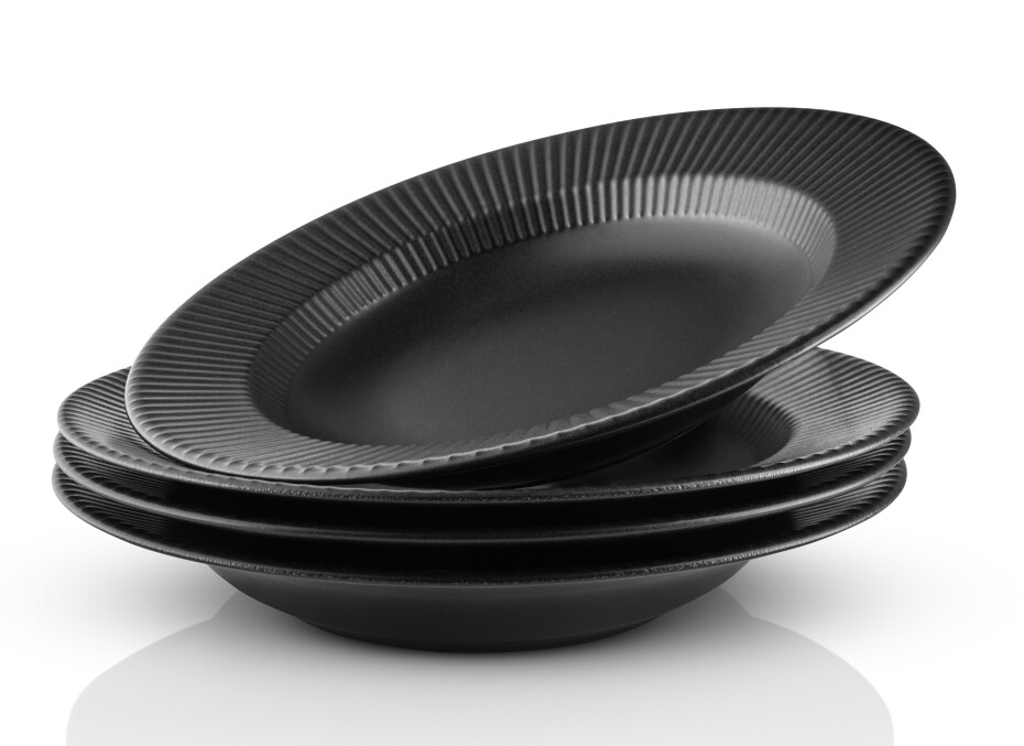 EVA SOLO Servírovací talíř  hluboký 25 cm, Legio Nova černá - main (1)