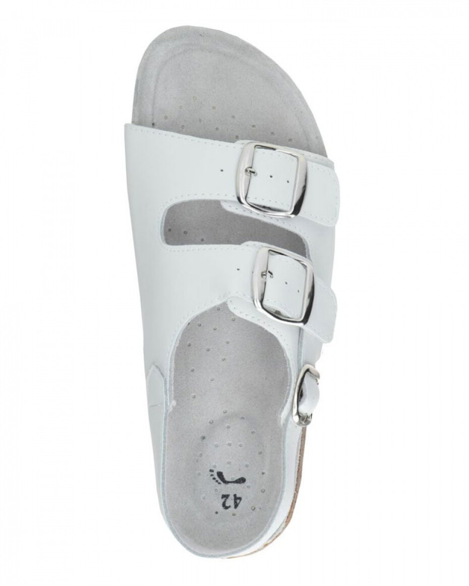 Sandál unisex MERKUR, G3107 bílý/modrá linka - main (1)