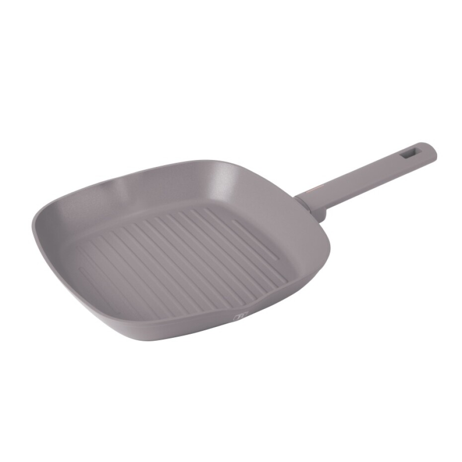 BERLINGERHAUS Pánev grilovací s titanovým povrchem 28 cm Taupe Collection BH-8096 - main (0)