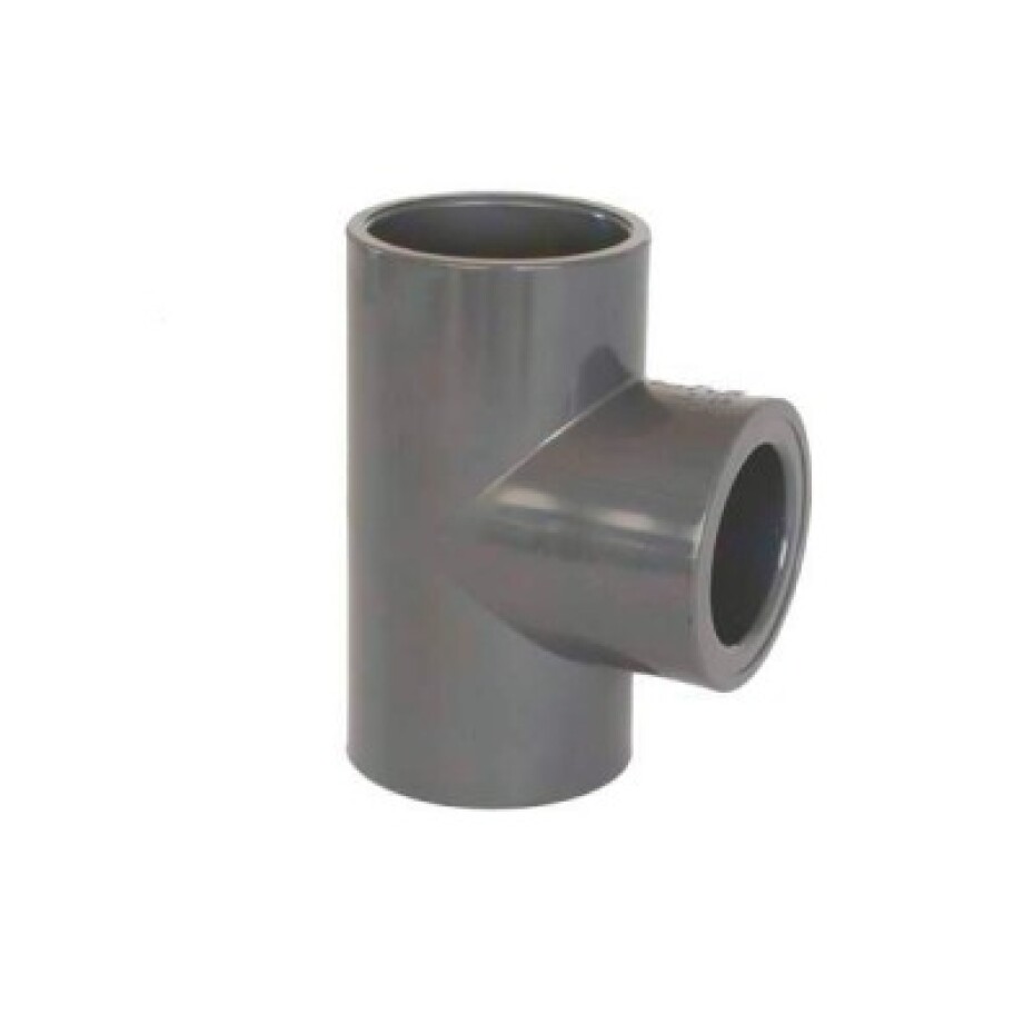 PVC tvarovka - T-kus 90° redukovaný 63 x 50 mm - main (0)