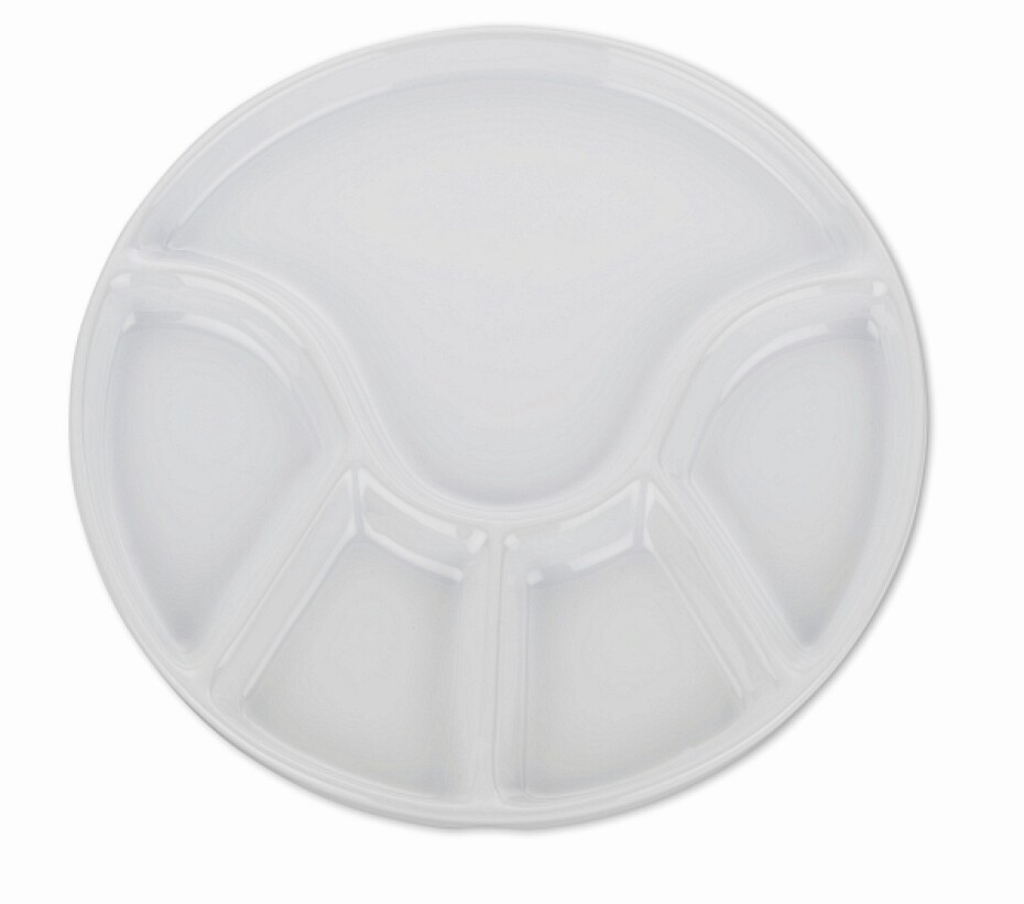 KELA Fondue talíř ANNELI bílá 21,5 cm KL-67403 - main (0)