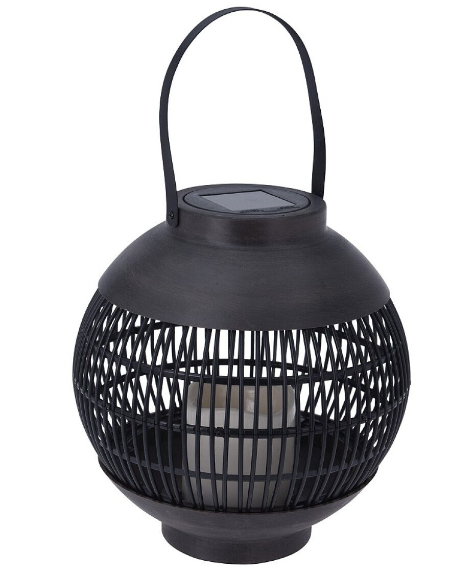 PROGARDEN Lucerna solární s LED svíčkou 22 x 23 cm KO-CX2100090 - main (1)