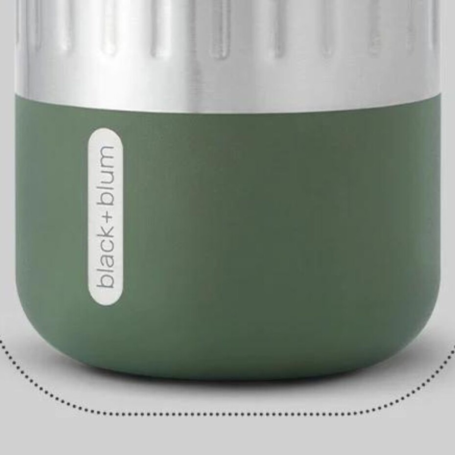 Láhev na vodu EXPLORER 650 ml, mořská, nerezová ocel, Black+Blum - main (6)