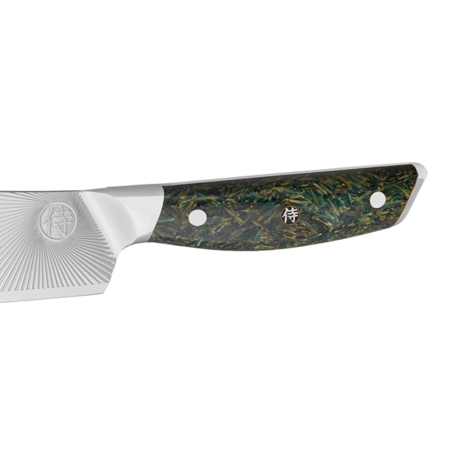 Kuchařský nůž BBQ MAX SANDVIK GREEN NORTHERN SUN 21 cm, zelená, Dellinger - main (2)